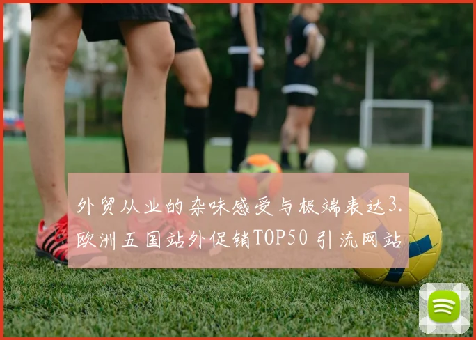 外贸从业的杂味感受与极端表达3.欧洲五国站外促销TOP50 引流网站4.200 个开发客户网址大全5.事是风云人是月